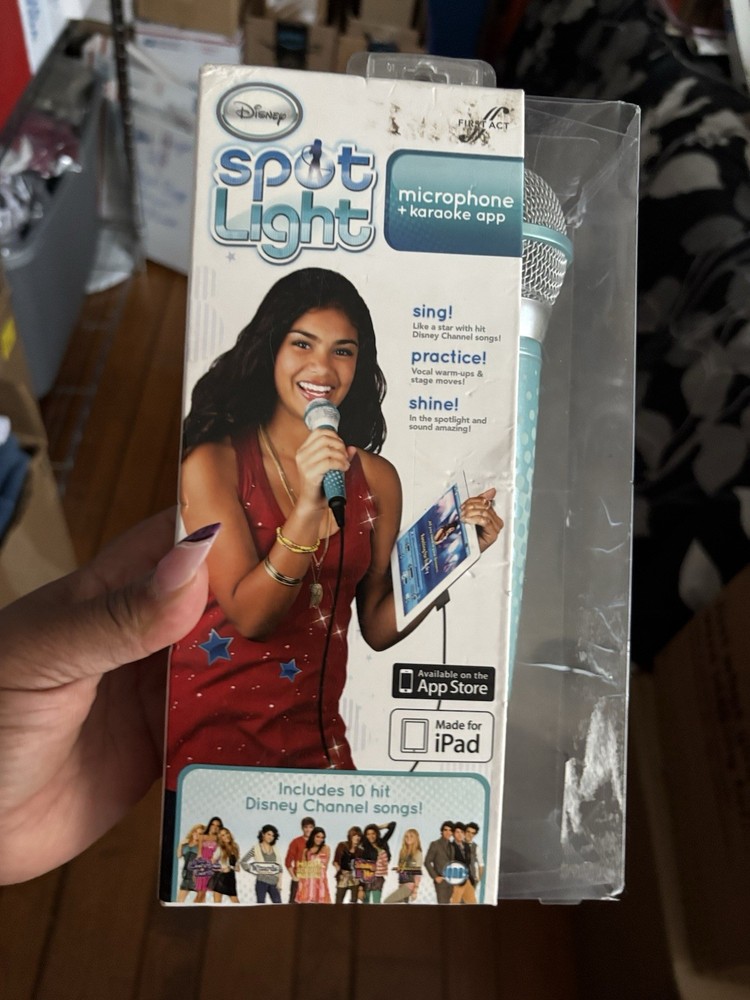 Disney Spotlight Karaoke, Microphone