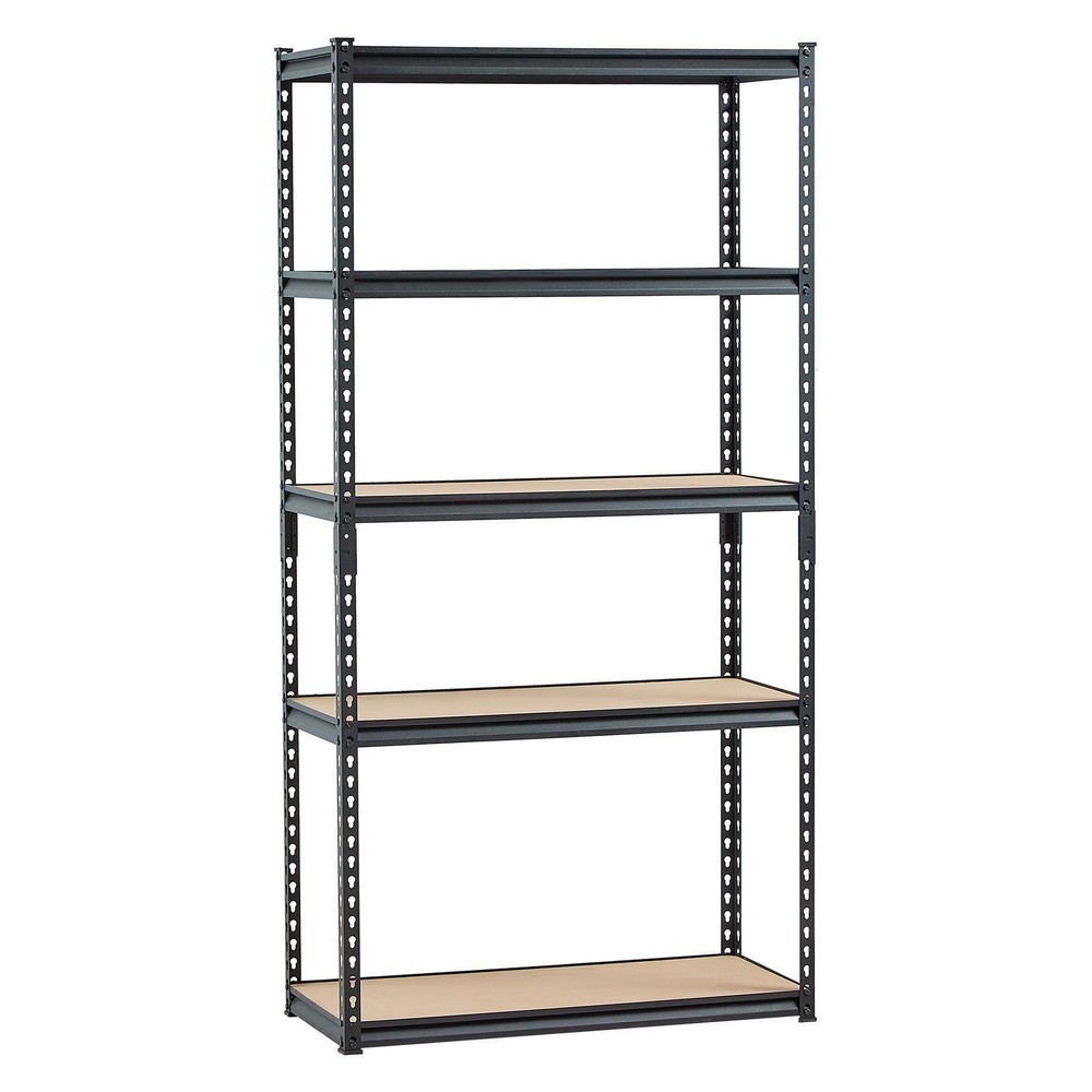 adjustable 5-tier 16x36x71.4 storage rack for flexible use