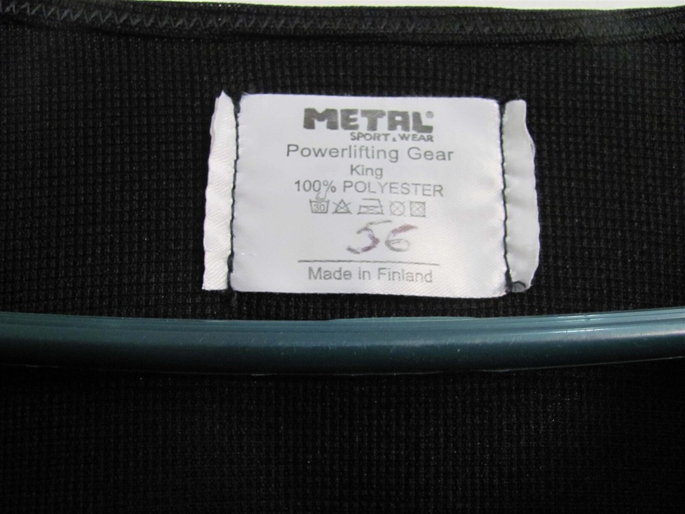 METAL "King Bencher" 56 Black (Lightly Used)