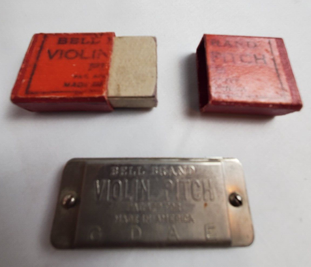 Vintage Bell Brand Violin Pitch