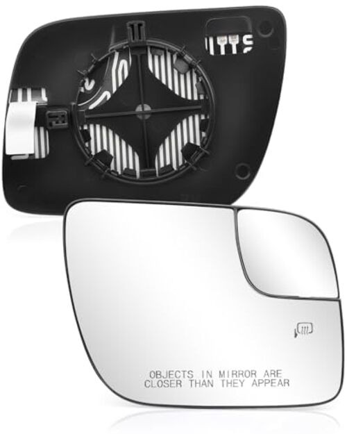 Mirror Glass Replacement for Ford Explorer 2011 2012 2013 2014 Passenger Side