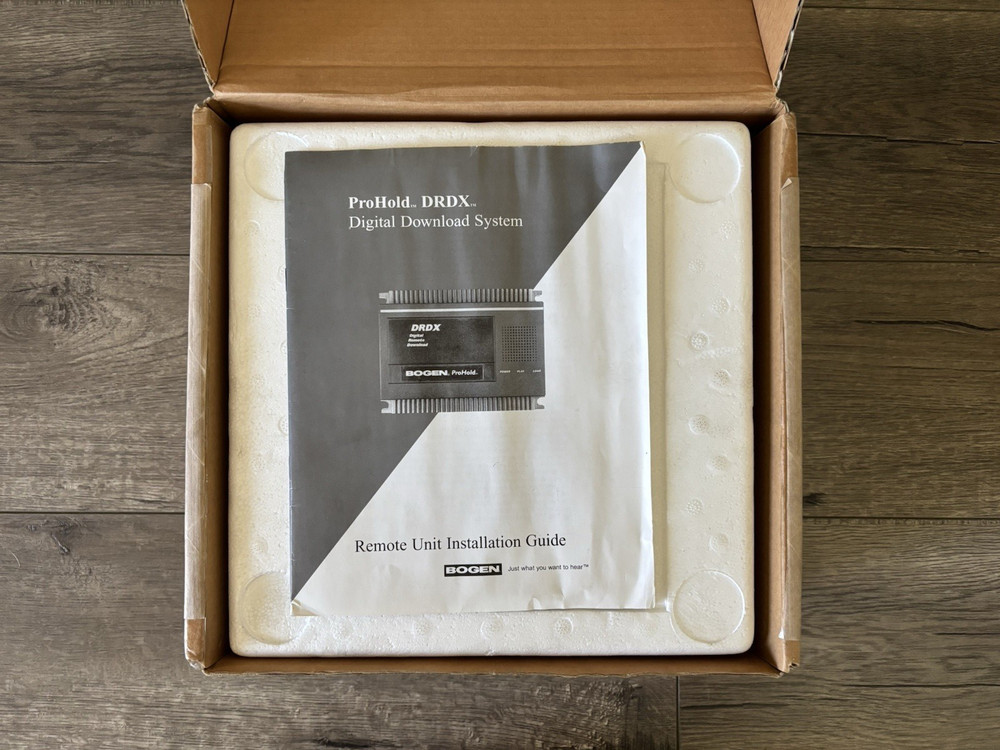 Bogen Message On Hold PRO 6 DRDX System