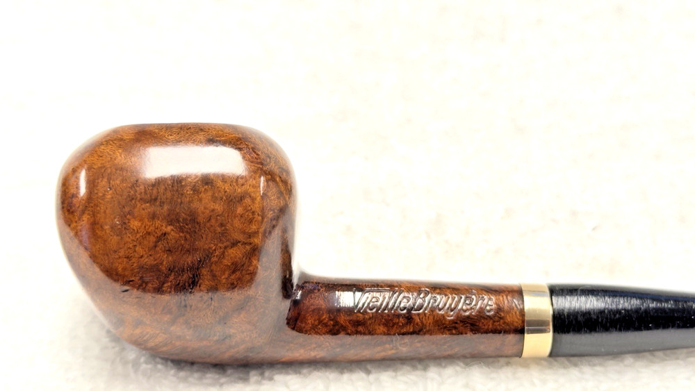 L.B.S. Pipe "VIEILLE BRUYERE" Smooth Small Lightweight 4 Panel Apple