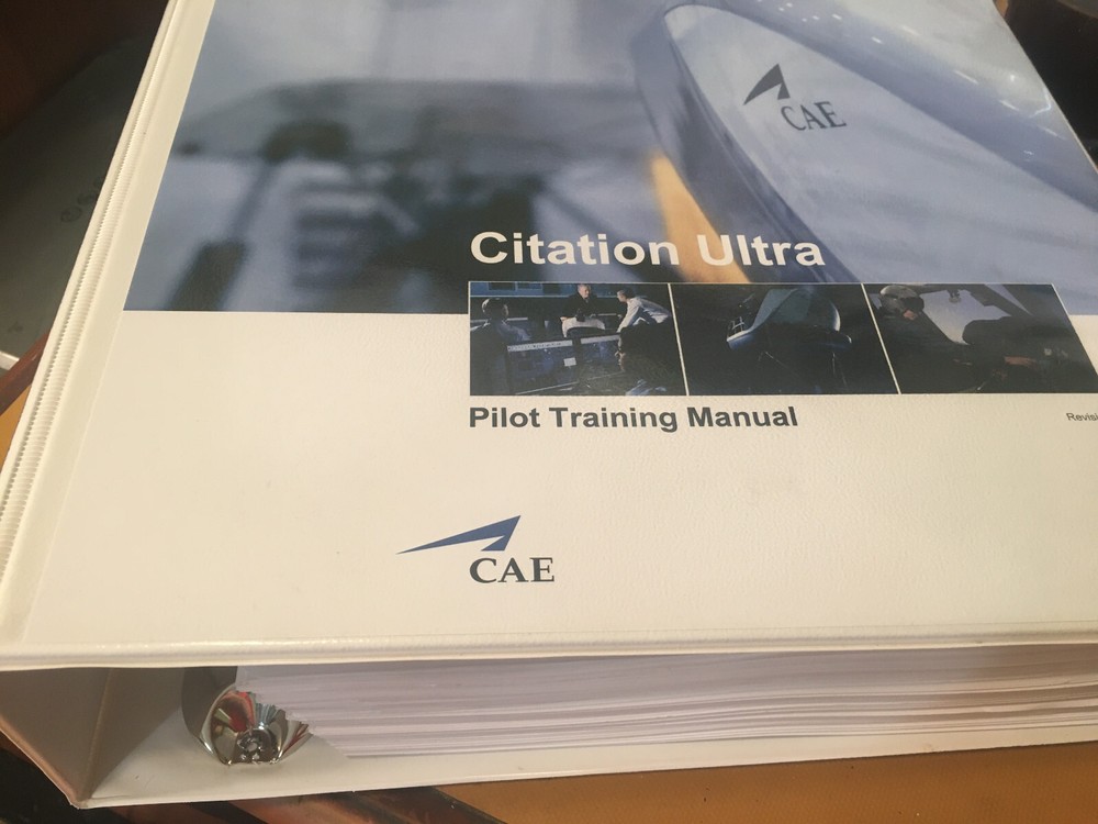 Citation Ultra 560 Pilot Training Manual