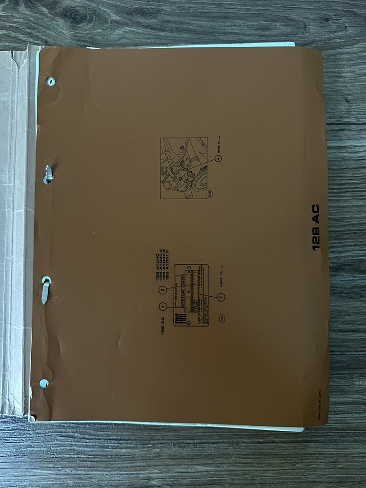 Fiat 128 S Catalog Spare Parts