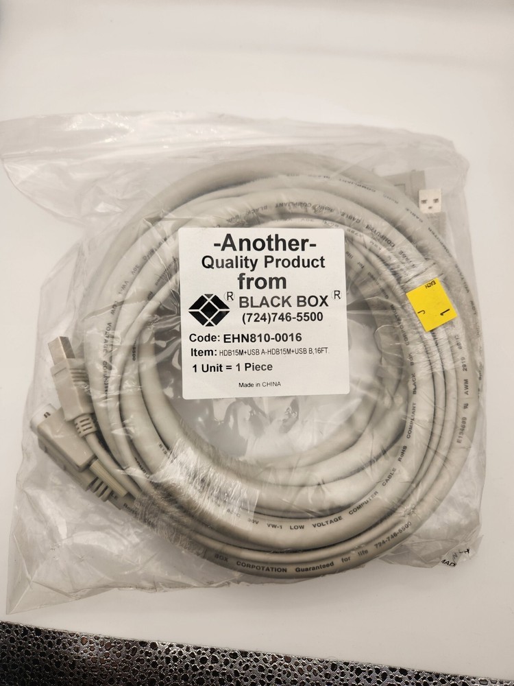BlackBox EHN810-0016 ServSwitch USB CPU/Server Cables, 16' Brand BlackBox