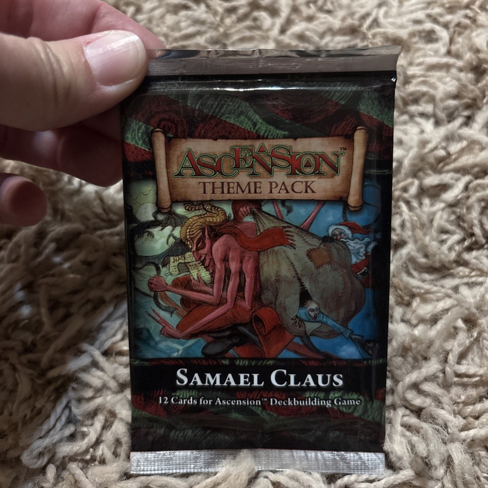 Ascension Deckbuilding Game Samael Claus Theme Pack Stoneblade