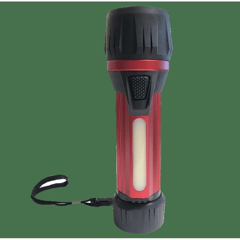 180 Lumen Waterproof Flashlight Work Light Strobe Handle Magnetic Base New
