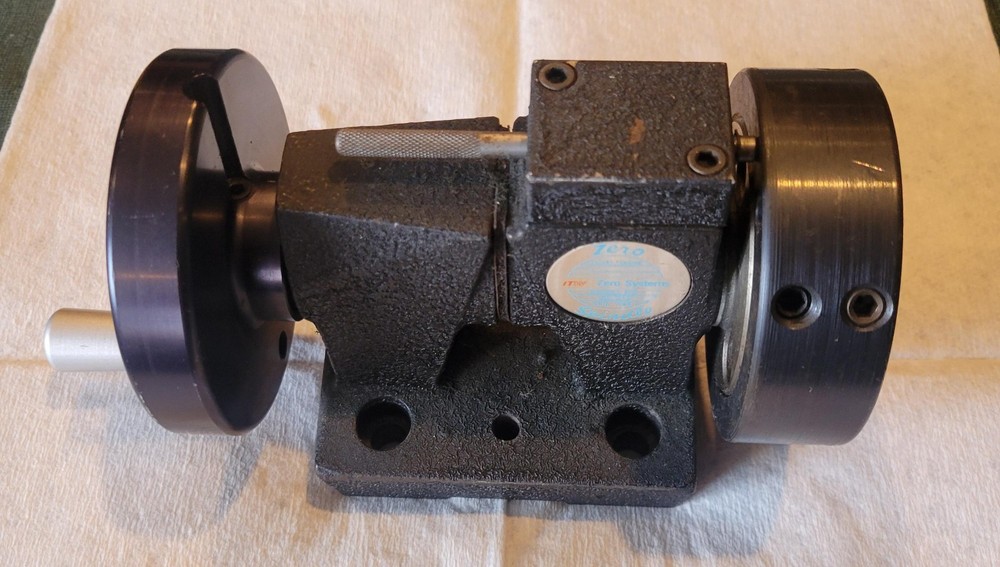 ✨ZERO SPINDLE SYSTEMS - Spindle Fixture Model No. AD-012. Toolmaker Inspection✨