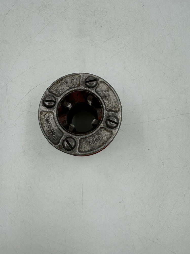 Ridgid G19 3/4" Manual Pipe Threader Die Head