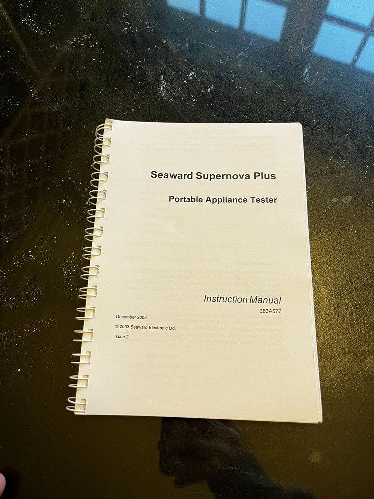 Seaward Supernova Plus Portable Appliance Tester