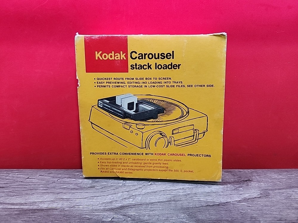 Kodak Carousel Stack Loader B40 w/Original Box & Sleeve
