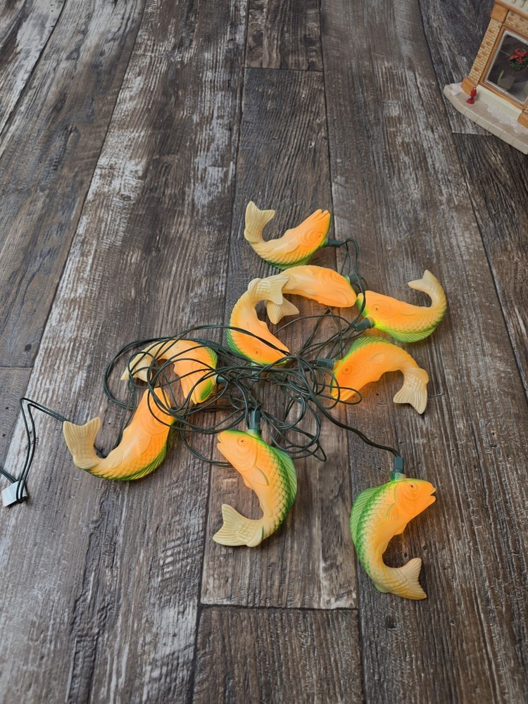 Fish String Light Set of 9 - Tested Camping . Awning light set