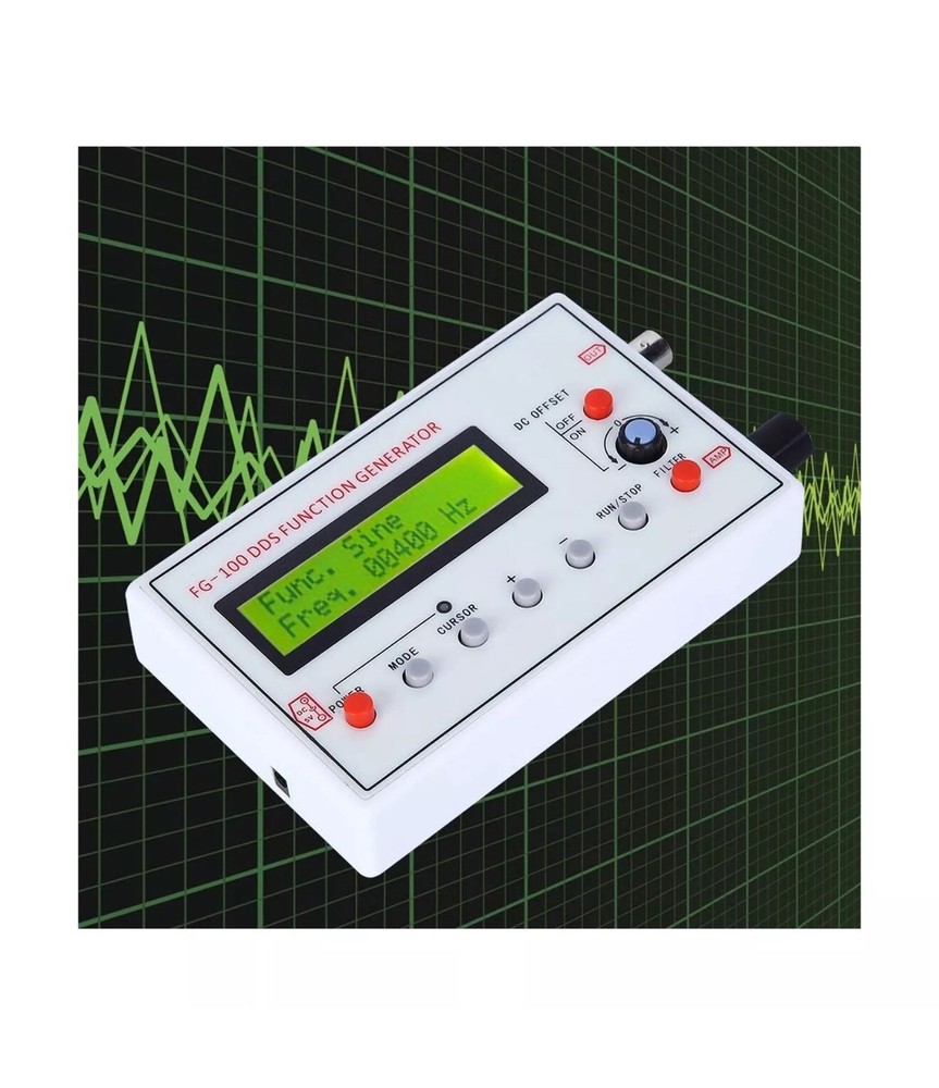 Daytesy Function Generator -;100 DDS Function Generator Sine Frequency 1 (G4)