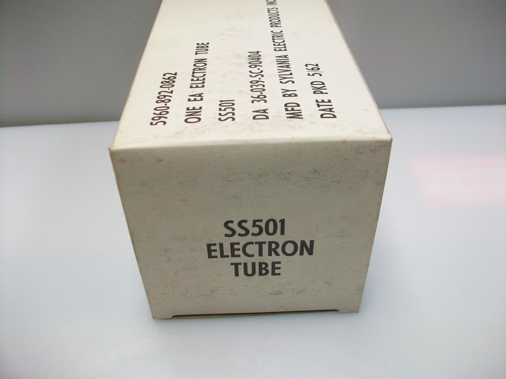 SYLVANIA  SS-501 TUBE