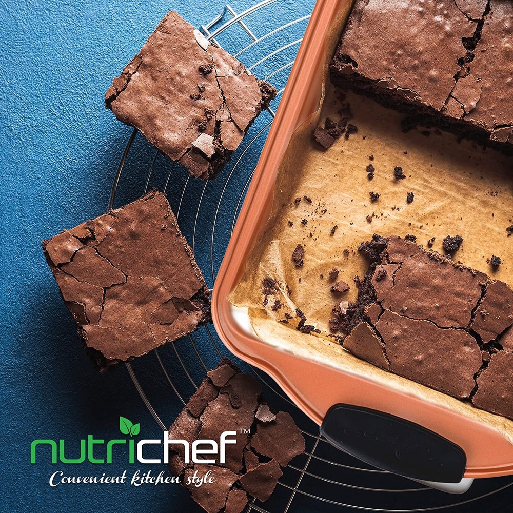 Nutrichef BKNCSBS54SSQUARE Square Pan