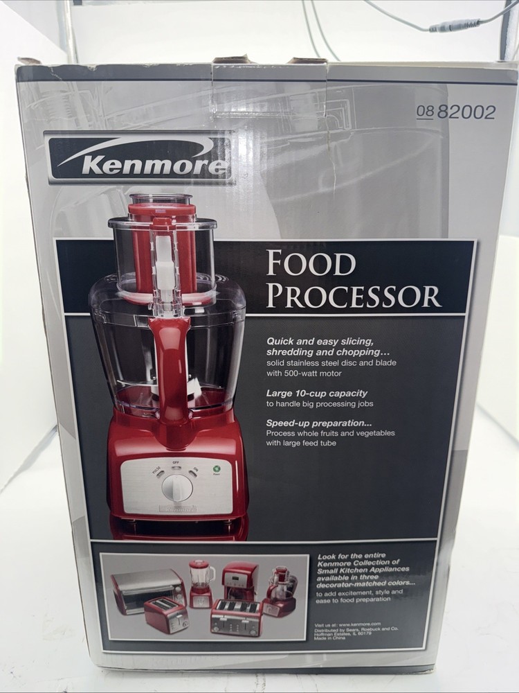 Kenmore 10 Cup Food Processor Model 0882002