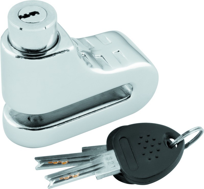 Bikemaster Bully Chrome 5.5mm Disc Lock 132248