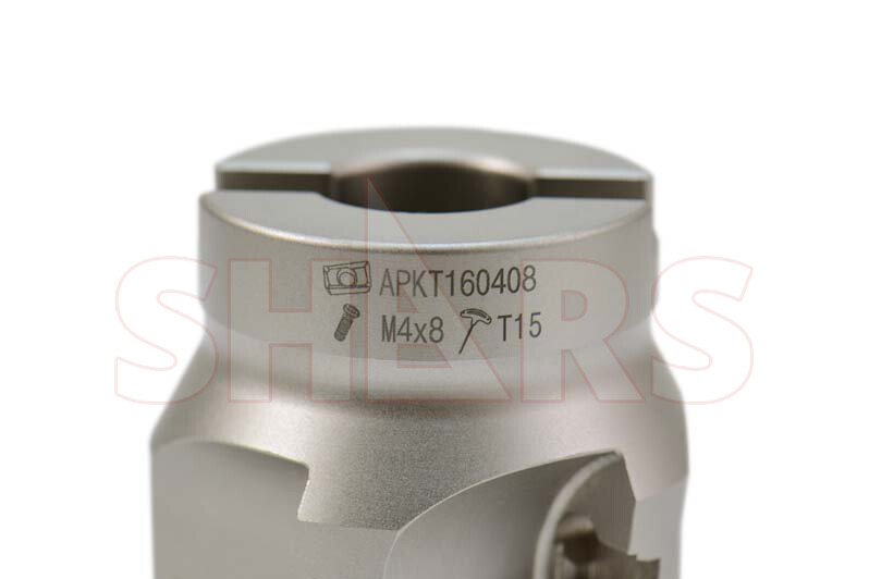 Shars 2" 90° Indexable Face Mill + CAT 40 Arbor + 10pcs APKT Inserts #[