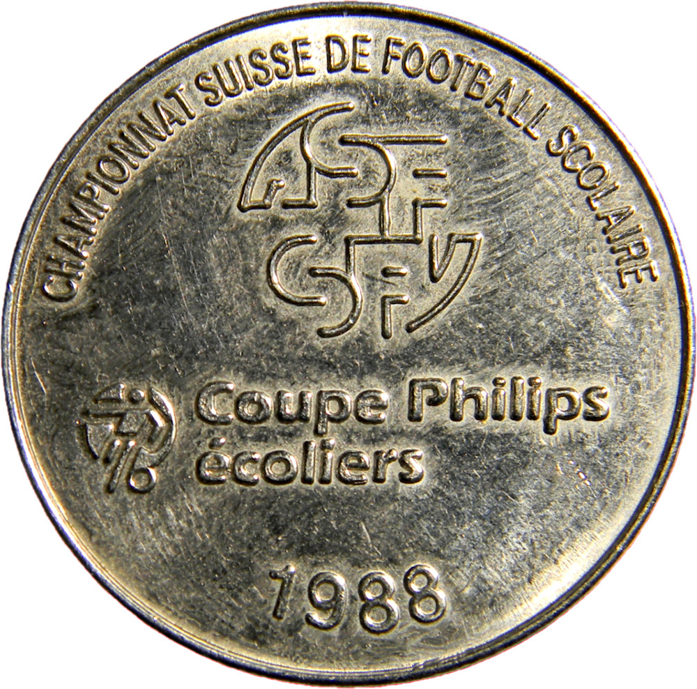 1988 Schuler-Phillips-Cup Football Token (03688)