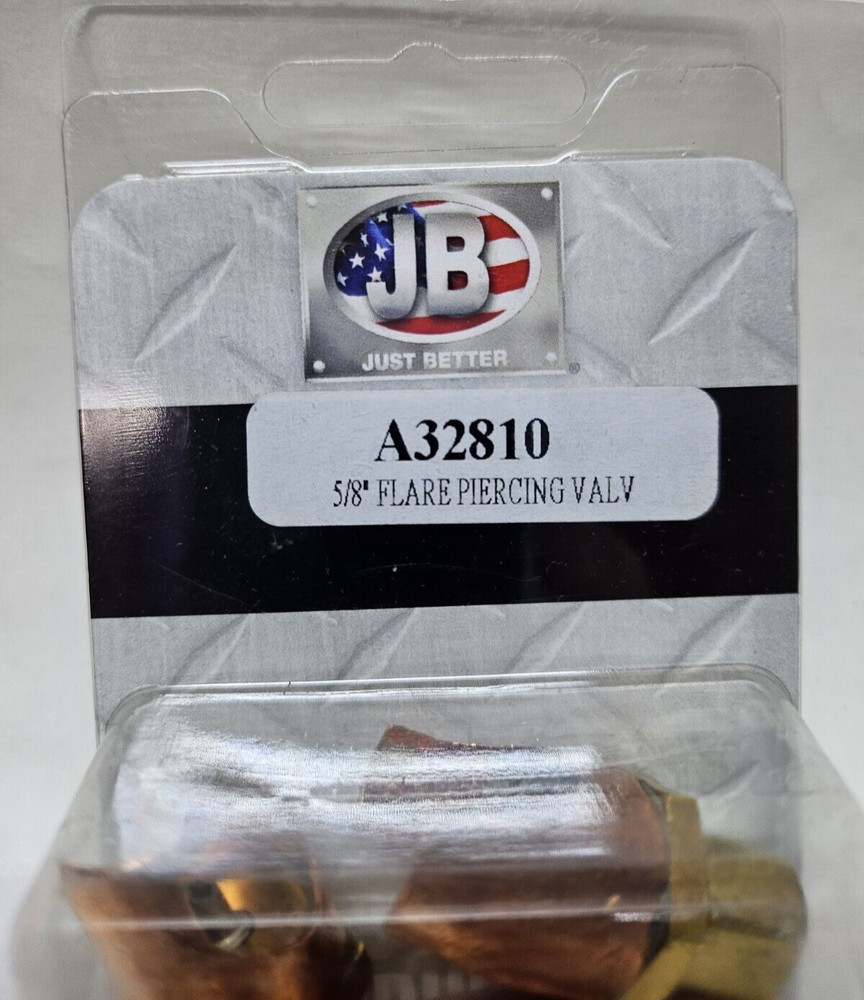 JB Industries A32810 5/8” Flare Piercing Valve 3 Pack