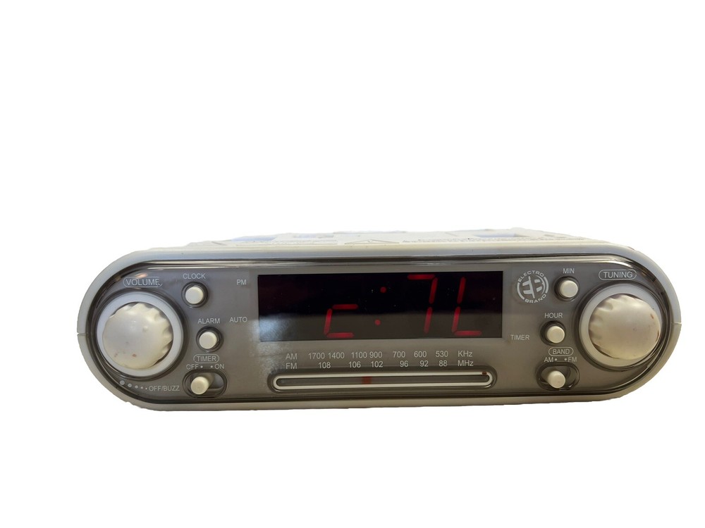 AM/FM kitchen clock radio basic KCR-001