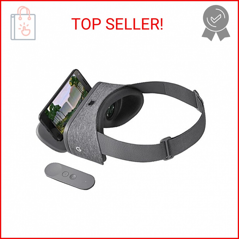 Google Daydream View - VR Headset for Smartphone (Slate)