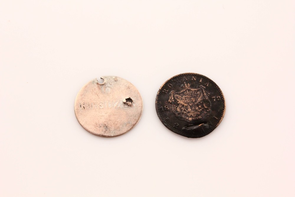 2 Bani 1879 + 6 Kreuzer 1849