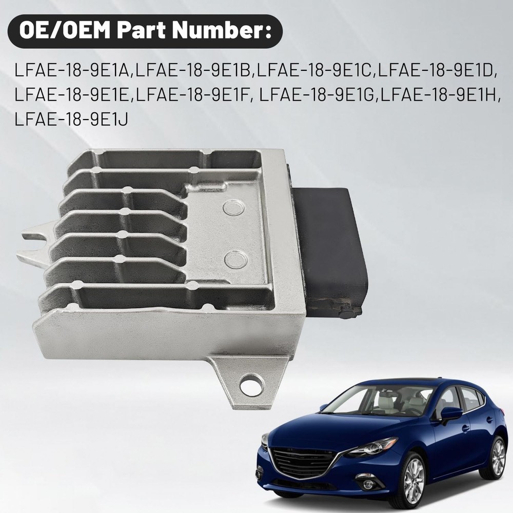 Plug-N-Play LFAE189E1D for MAZDA 3 2.0L Transmission Module Reprogrammed US