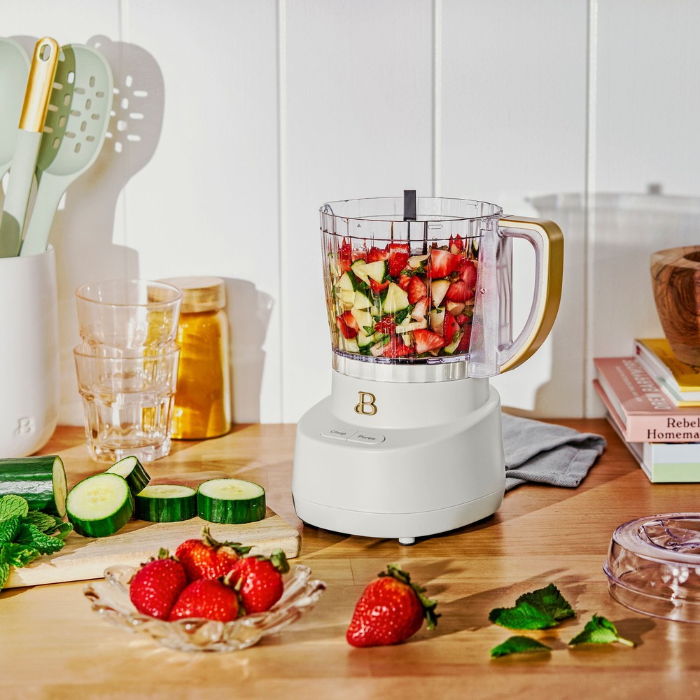 3-Cup Food Chopper, White Icing by