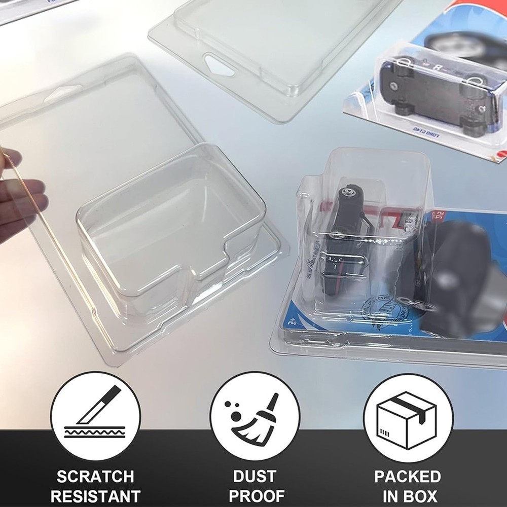 10Pack Protector Case For HW Most Basic Cars 1/64 Scale Matchbox