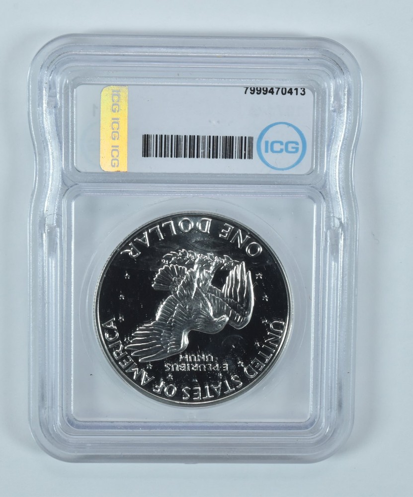 1971-S Eisenhower $1 Silver PR69 DCAM ICG