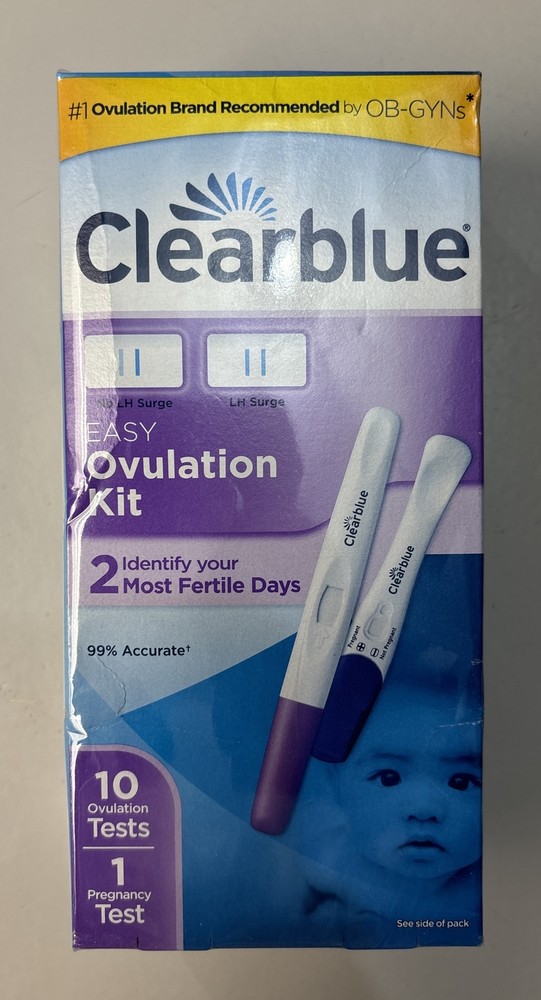 Clearblue Easy Ovulation Kit Complete Pregnancy Kit New In Box