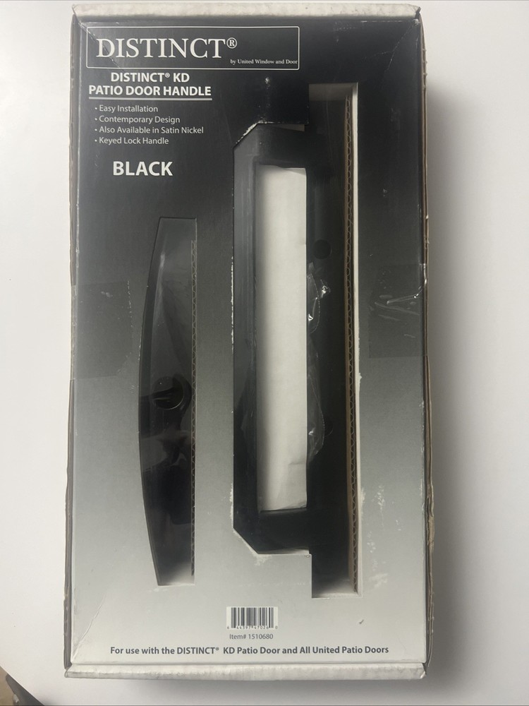 Distinct KD Patio Door Handle - Black