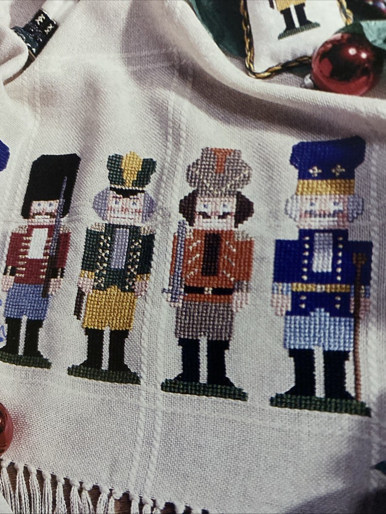 Christmas Nutcracker Noel 4 Assorted Cross Stitch Patterns