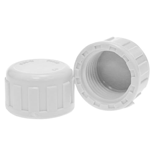 PVC Pipe End Cap 1/2-inch NPT Pipe Plug With Internal Thread Plug For White