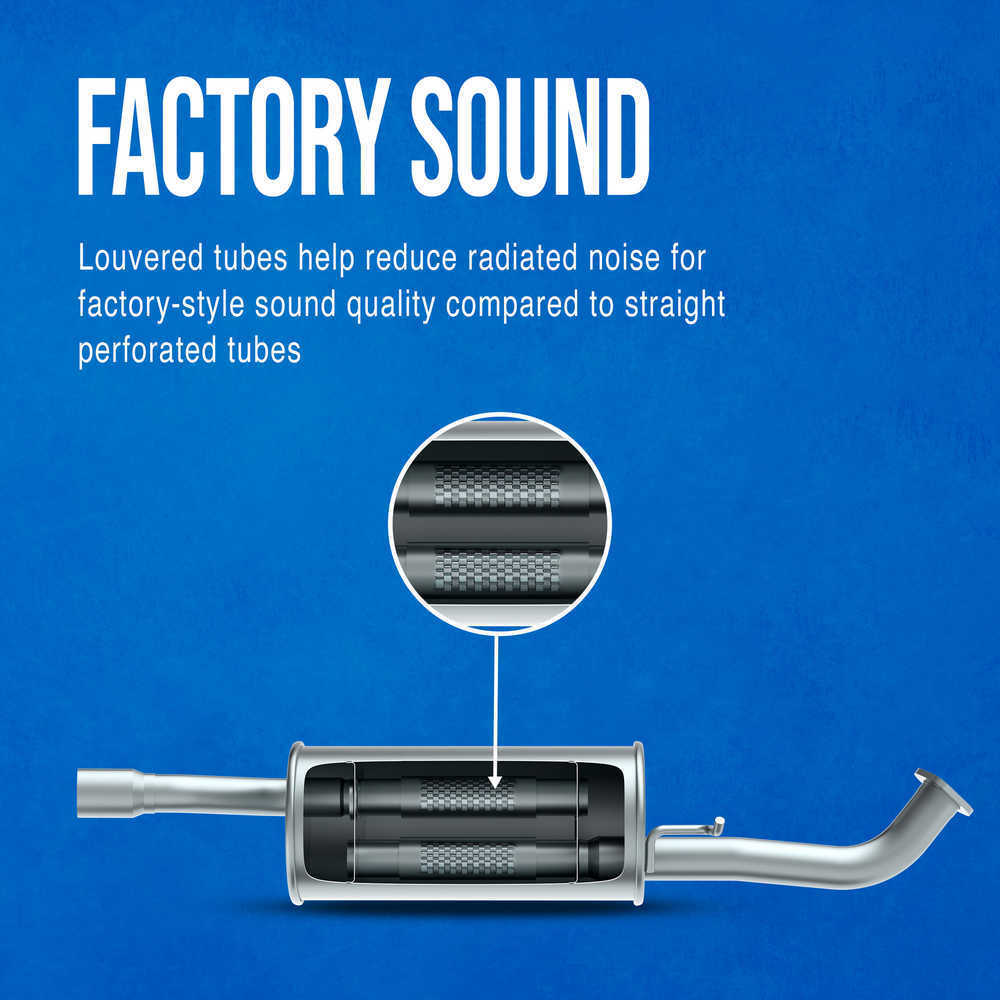 Direct Fit Muffler Walker 18341