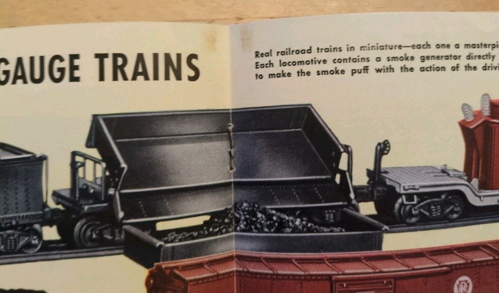 Vintage Lionel Train Catalog 1947