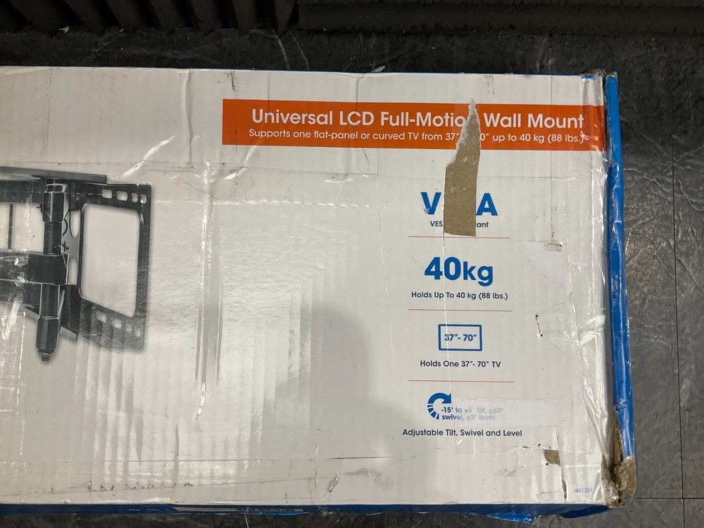 Manhattan Universal Basic LCD Full Motion Wall Mount Black 461351 ✨❤️✨