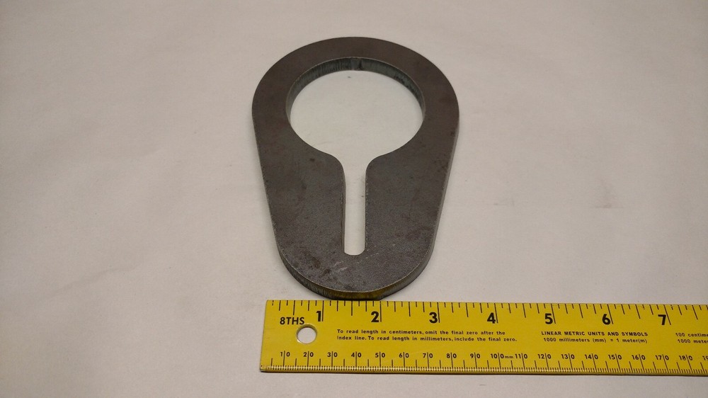 3/8" LEVELING LIFTING EYE - D-RING - SHACKLE MOUNT - TRAILER TIE DOWN - PULL EYE