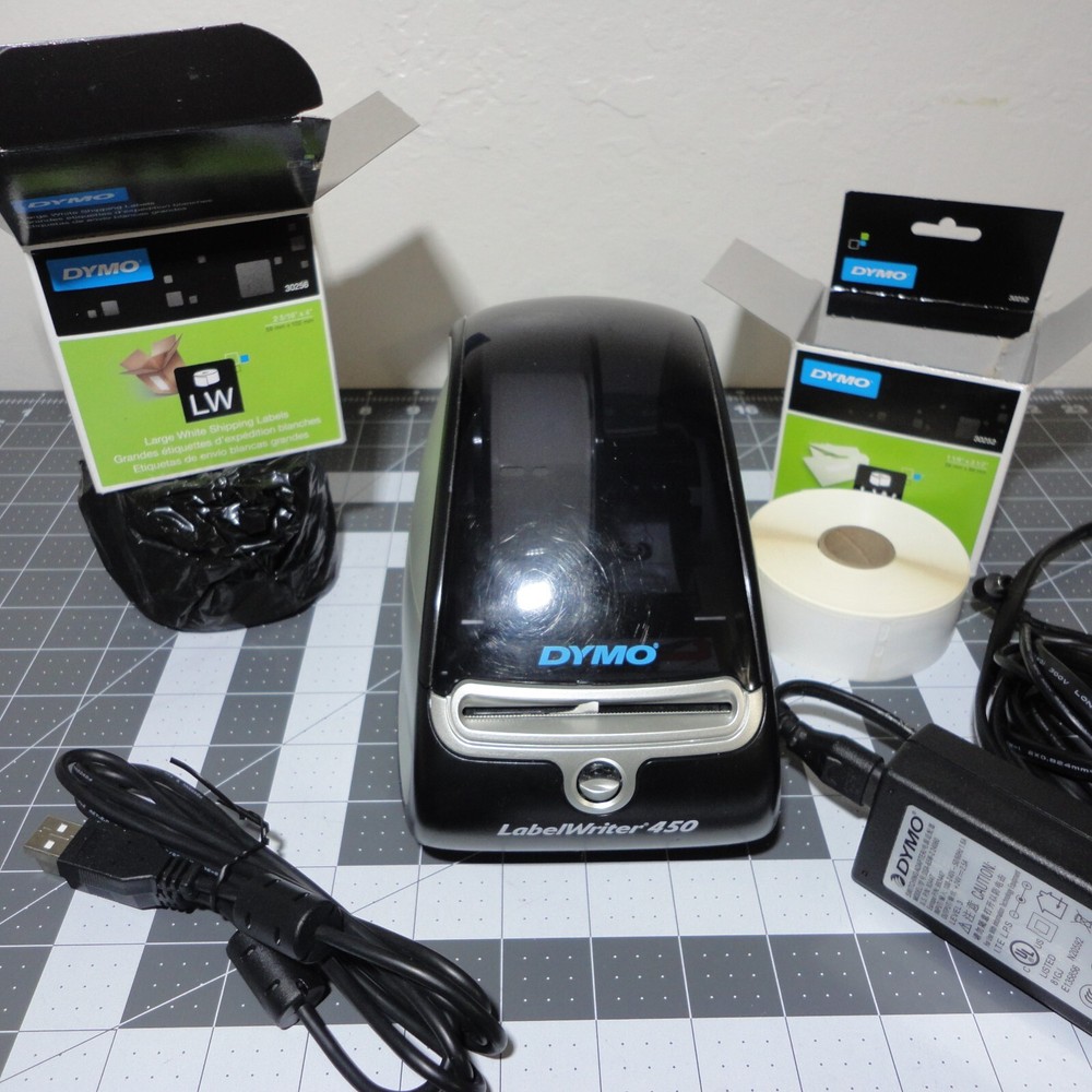Dymo Printer LabelWriter 450 Thermal Ready To Use Working W/Labels