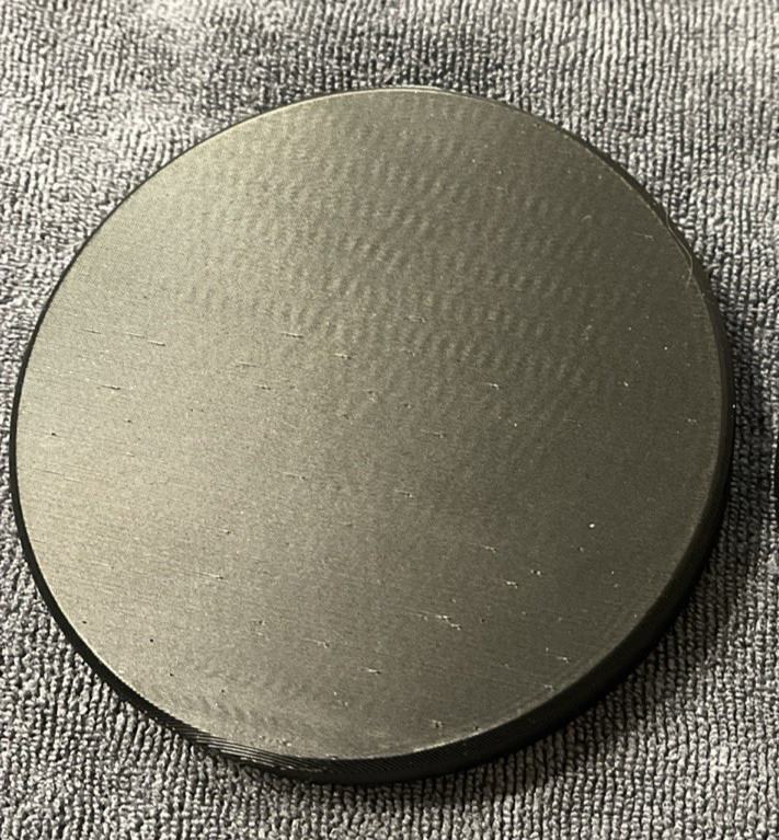 86 mm  Custom Lens Caps Black