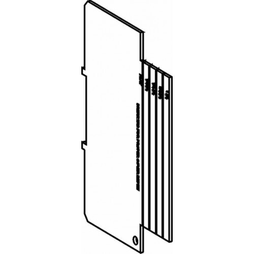 Orbit 5SDP-100 5SD PARTITION FLAT TO 1"