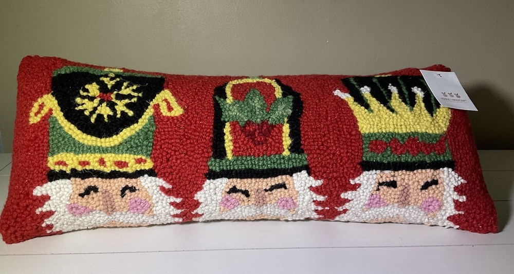 Nutcracker Trio Pillow By Peking Handicraft