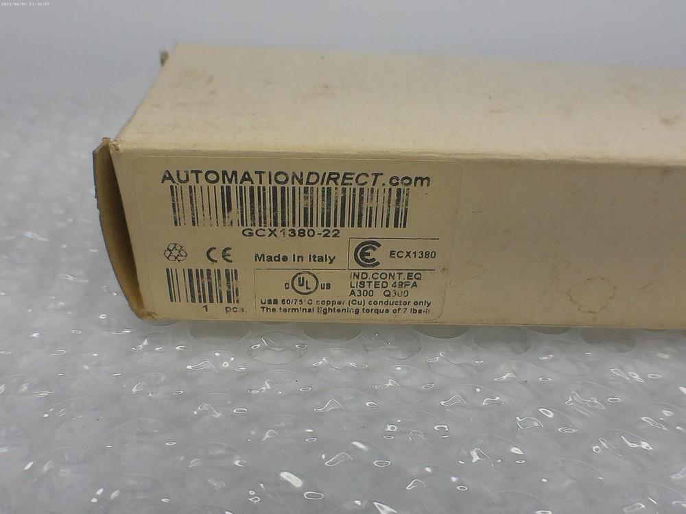 AUTOMATION DIRECT GCX1380-22 SELECTOR SWITCH NSMP