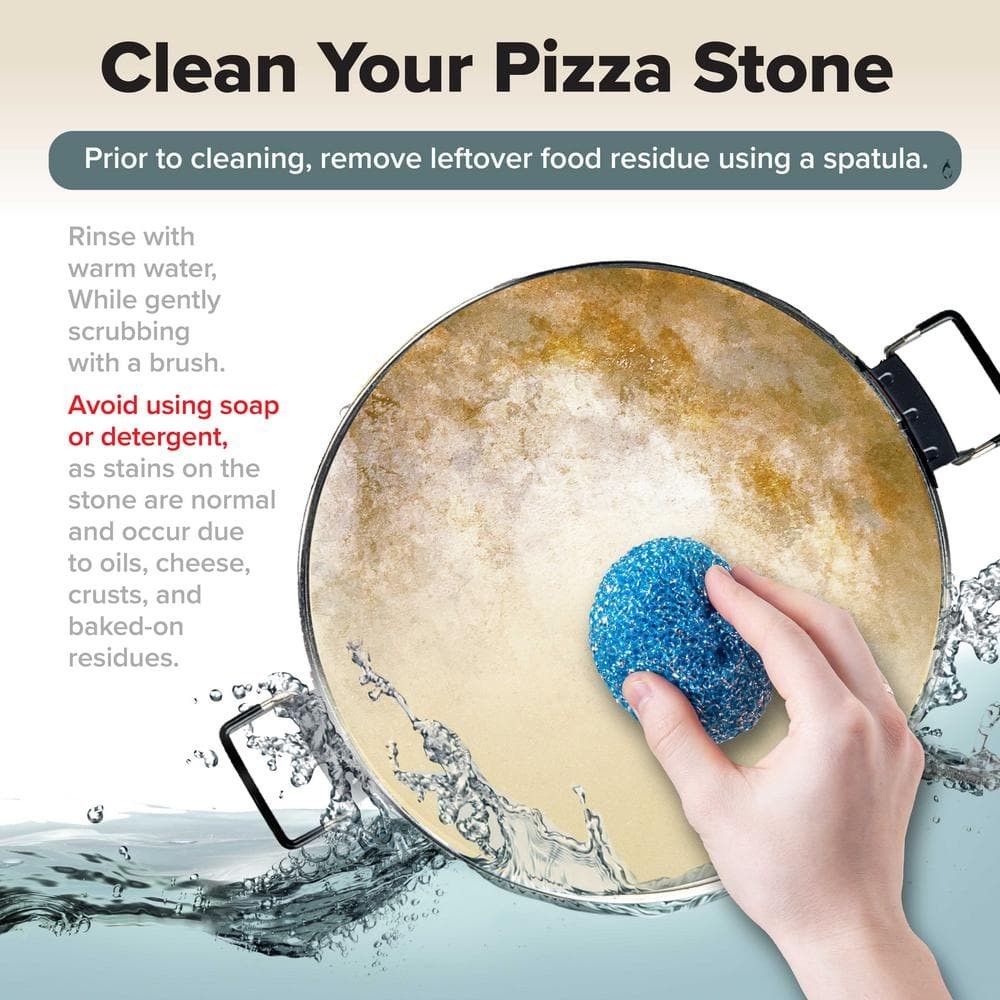 Pie Zano 12 In. Ceramic Pizza Stone