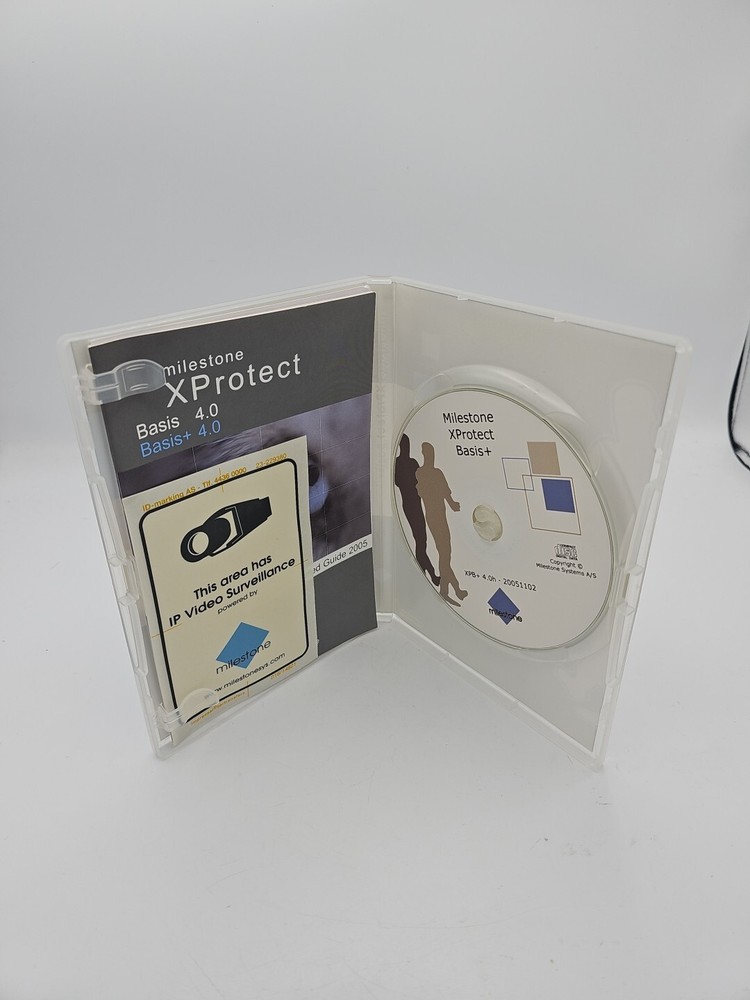 Milestone Xprotect Releases Version 4.0 XProtect BASE+ 4 Camera License