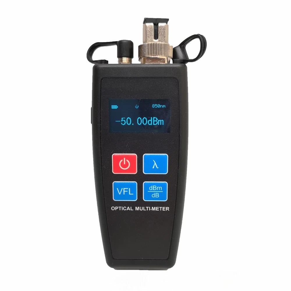 Optical Multimeter with Optical Power Meter and Optical Light Source 2 in 1
