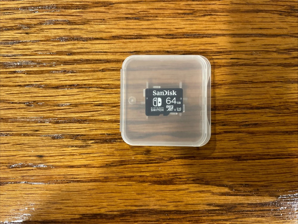 SanDisk 64GB MicroSDXC Card (Nintendo Switch) | Used | CIB