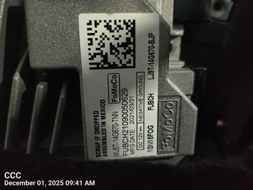 CONTROL PANEL OEM 2021 FORD MACH-E 1YR WRNTY
